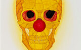 Clown Skull 1 - yellow